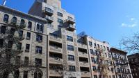 The exterior of 390 Fort Washington Ave Residences.
